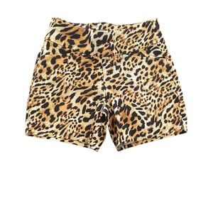 INC International Concepts High Waist Brown and Black Shorts